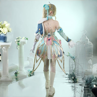 Gvavaya Game Cosplay Genshin Vesna Cosplay Costume