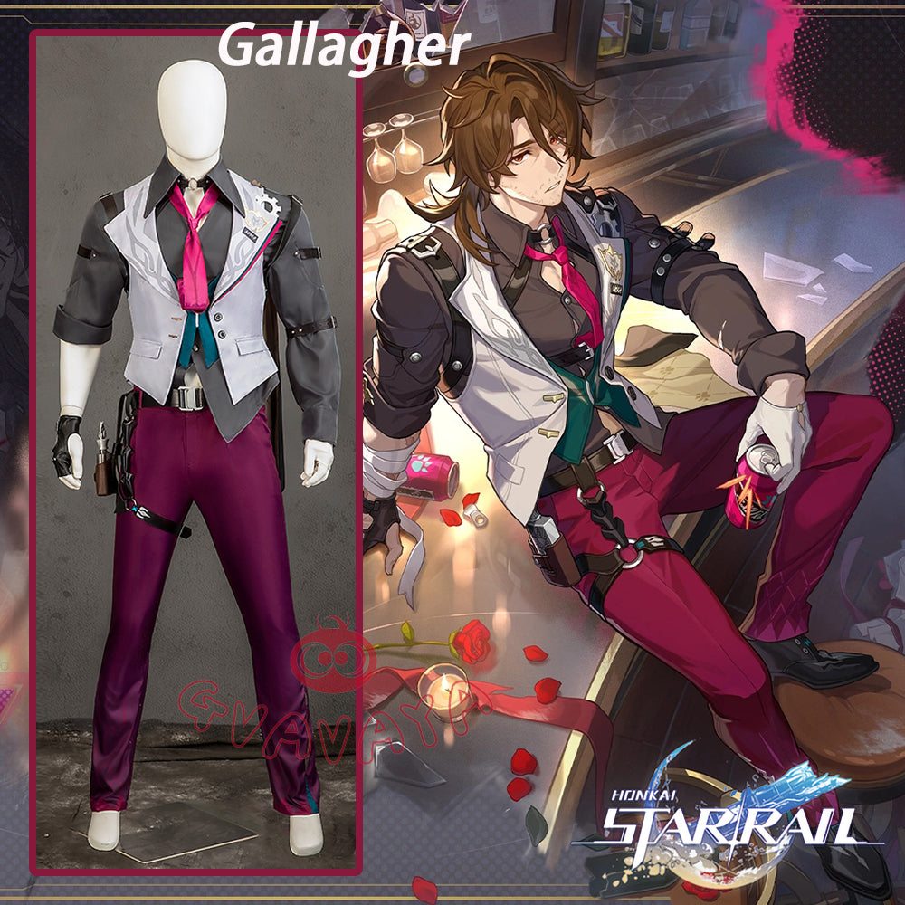 Gvavaya Game Cosplay Honkai Star Rail Cosplay Gallagher Cosplay Costum