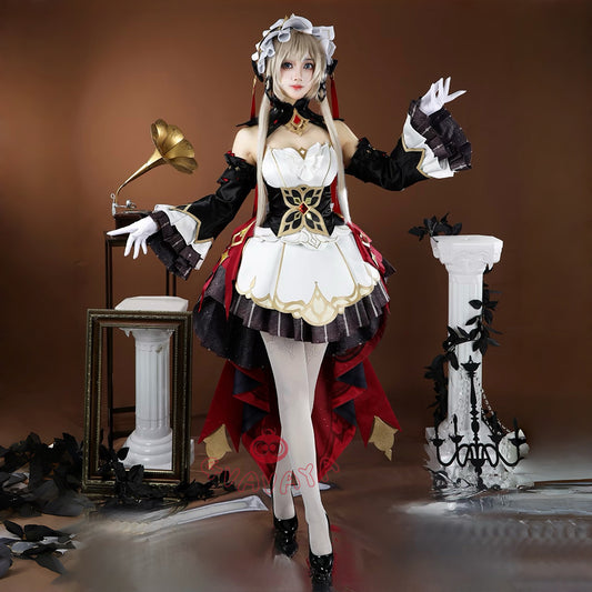 Gvavaya Game Cosplay Genshin Impact Cosplay Sandrone Cosplay Costume