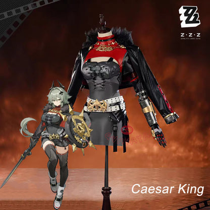 Gvavaya Game Cosplay Zenless Zone Zero Cosplay Costume Caesar King Cosplay