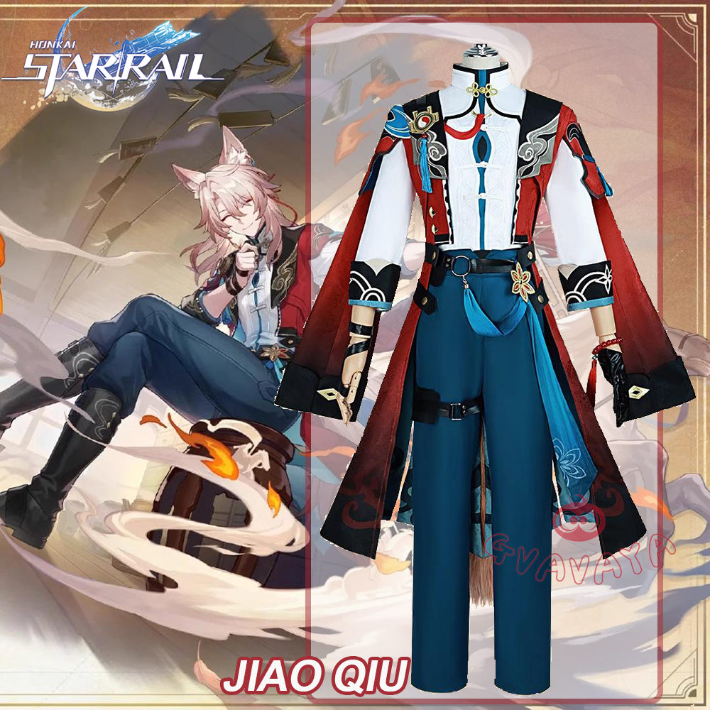 Gvavaya Game Cosplay Honkai Star Rail Cosplay Jiaoqiu Cosplay Costume