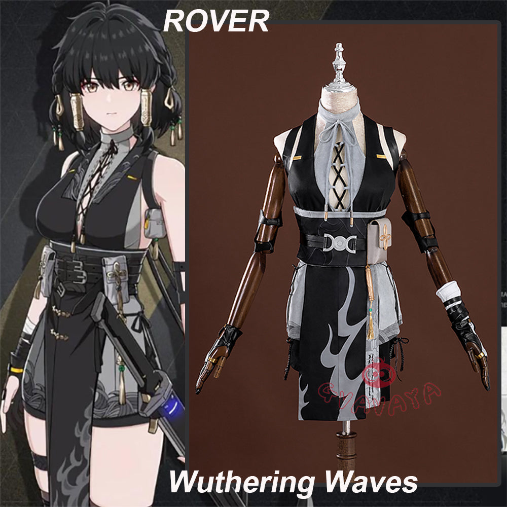 Gvavaya Game Cosplay Wuthering Waves Cosplay Female Rover Cosplay