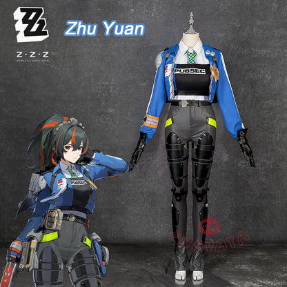 Gvavaya Game Cosplay Zenless Zone Zero Cosplay Costume Zhu Yuan Cosplay