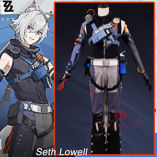 Gvavaya Game Cosplay Zenless Zone Zero Cosplay Seth Lowell Cosplay Costume