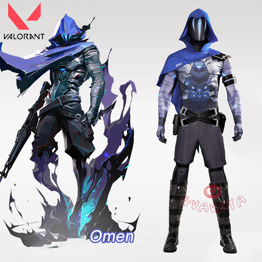 Gvavaya Game Cosplay Valorant Cosplay Costume Omen Cosplay
