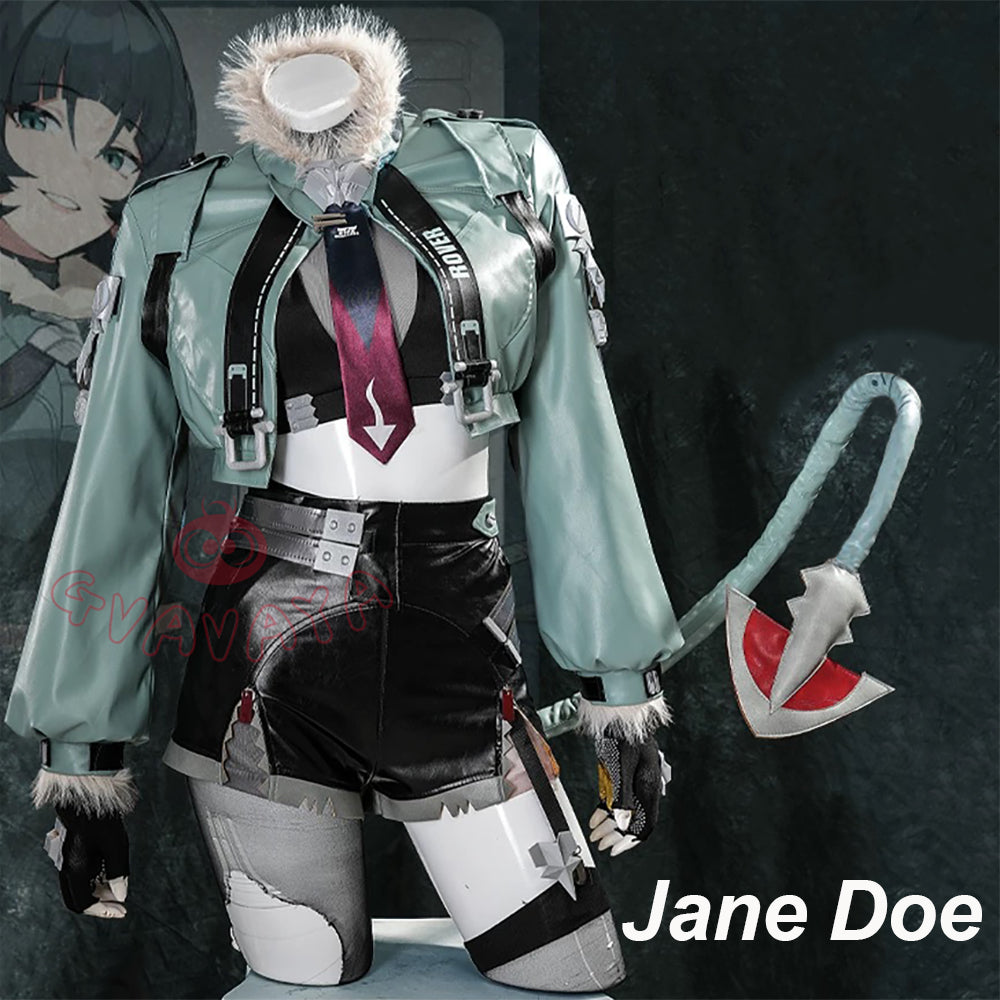 Gvavaya Game Cosplay Zenless Zone Zero Cosplay Jane Doe Cosplay Costume