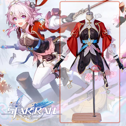 Gvavaya Game Cosplay Honkai Impact: Star Rail Cosplay Xianzhou Alliance March7th Cosplay Costume