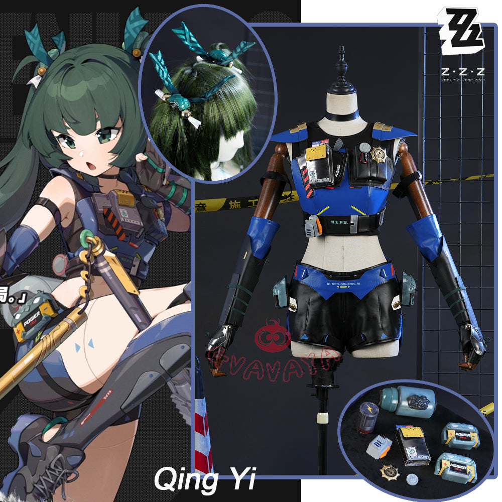 Gvavaya Game Cosplay Zenless Zone Zero Cosplay Costume Qing Yi Cosplay