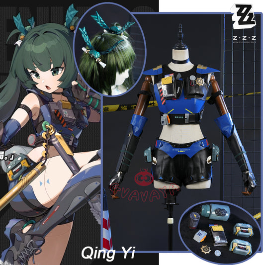 Gvavaya Game Cosplay Zenless Zone Zero Cosplay Costume Qing Yi Cosplay