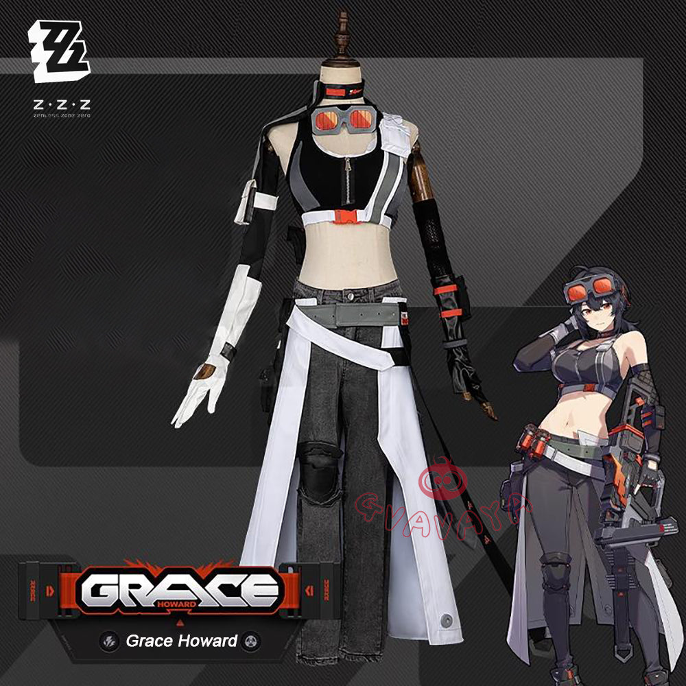 Gvavaya Game Cosplay Zenless Zone Zero Cosplay Grace Cosplay Costume