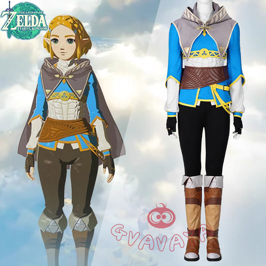 Gvavaya Game Cosplay The Legend of Zelda: Tears of the Kingdom Cosplay Costume Princess Zelda Cosplay