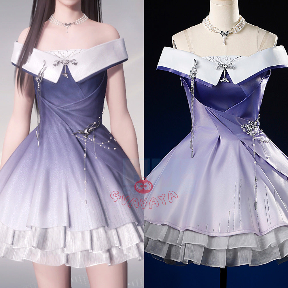 Gvavaya Game Cosplay Love and Deepspace MC's Galactic Swirl Cosplay Costume