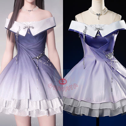 Gvavaya Game Cosplay Love and Deepspace MC's Galactic Swirl Cosplay Costume