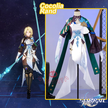 Gvavaya Game Cosplay Honkai Impact: Star Rail Cosplay Star Rail Cocolia Rand Cosplay Costume