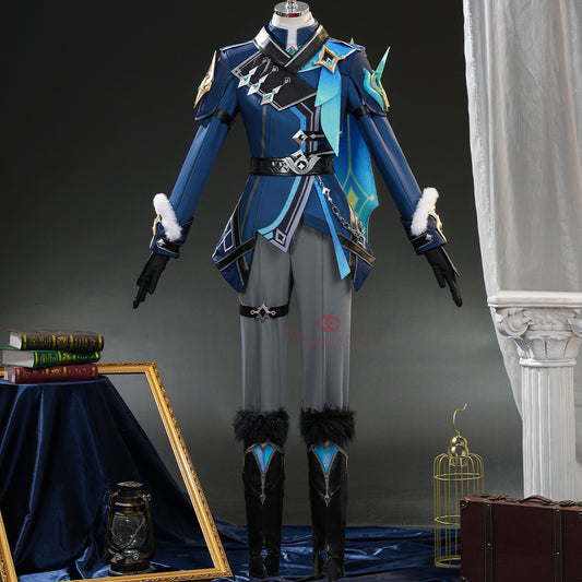 Gvavaya Game Cosplay Genshin Cosplay Aether Snezhnaya Cosplay Costume