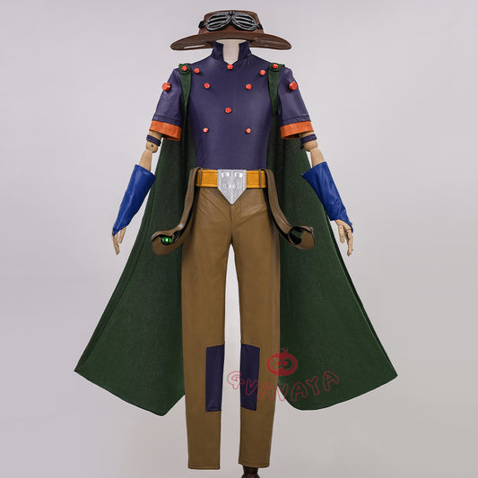 Gvavaya Anime Cosplay STILL BALL RUN Cosplay Gyro Zeppeli Cosplay Costume