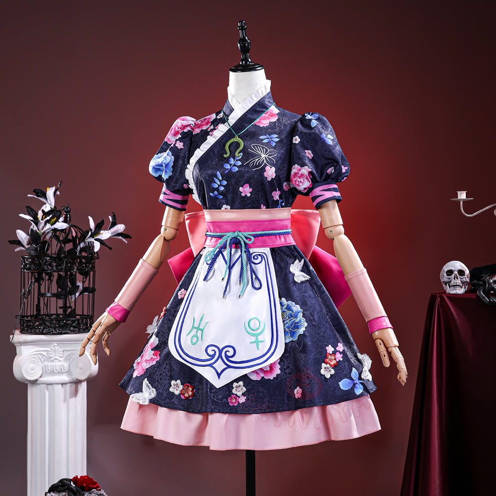 Gvavaya Game Cosplay Alice MR Cosplay Silk Maiden Dress Cosplay Costume