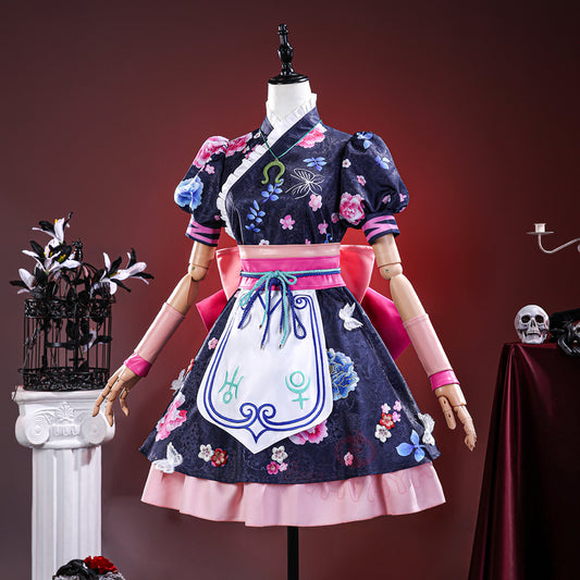 Gvavaya Game Cosplay Alice MR Cosplay Silk Maiden Dress Cosplay Costume