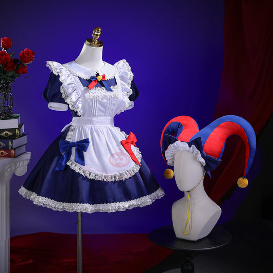 Gvavaya Game Cosplay Circus Cosplay Pomnni Maid Cosplay Costume