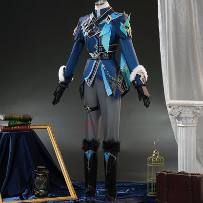 Gvavaya Game Cosplay Genshin Cosplay Aether Snezhnaya Cosplay Costume