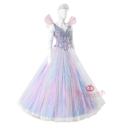 Gvavaya Anime Cosplay Witch Cosplay Glinda‌ Blue Gown Cosplay Costume