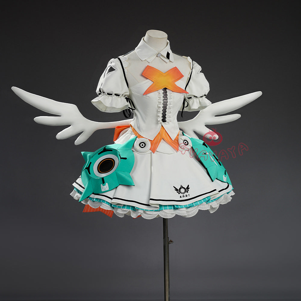 Gvavaya Game Cosplay Zenless Zone Zero Cosplay Angels of Delusion Aria Cosplay Costume