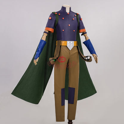 Gvavaya Anime Cosplay STILL BALL RUN Cosplay Gyro Zeppeli Cosplay Costume