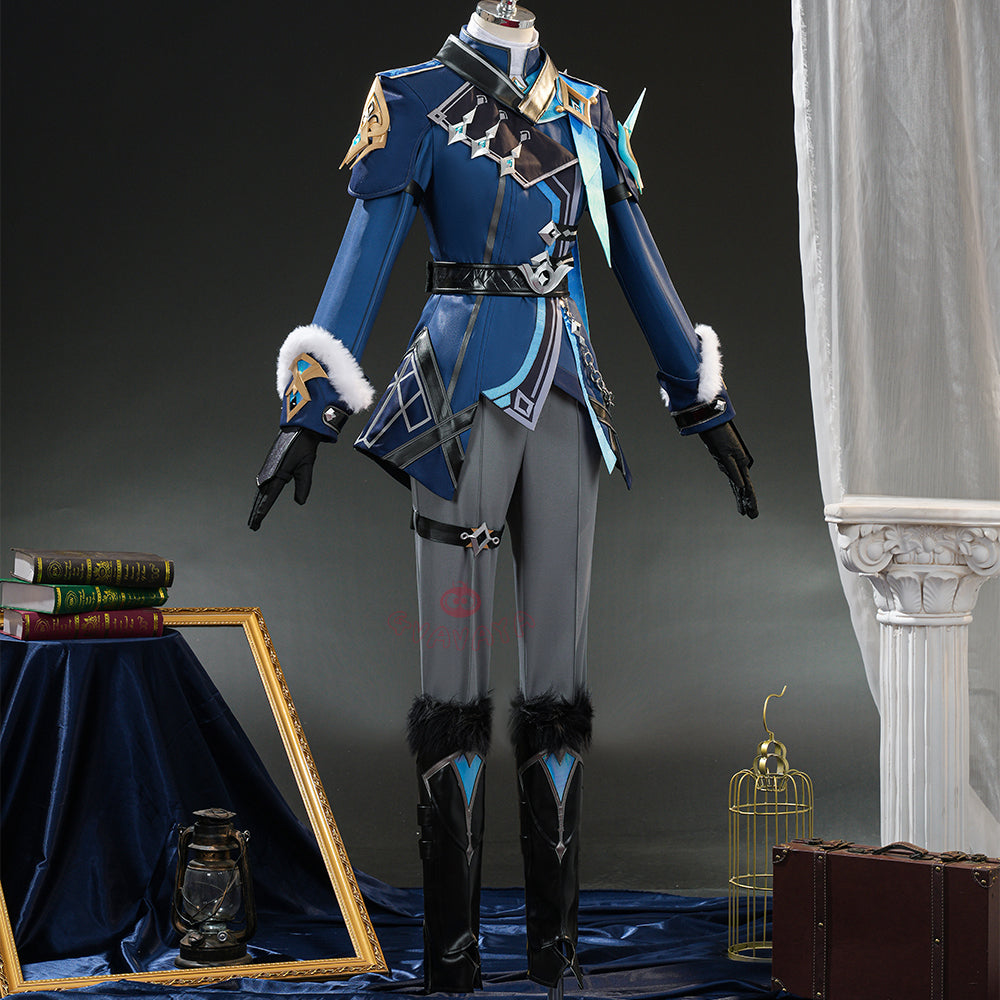 Gvavaya Game Cosplay Genshin Cosplay Aether Snezhnaya Cosplay Costume