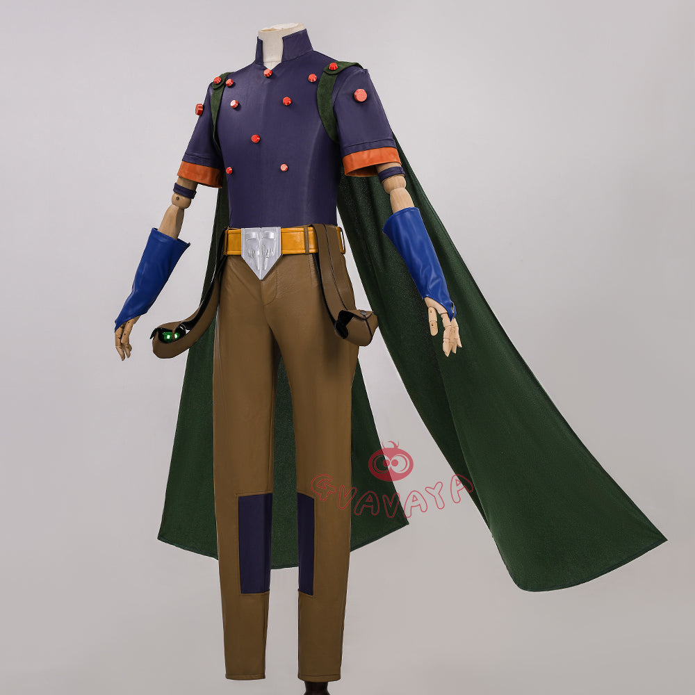Gvavaya Anime Cosplay STILL BALL RUN Cosplay Gyro Zeppeli Cosplay Costume