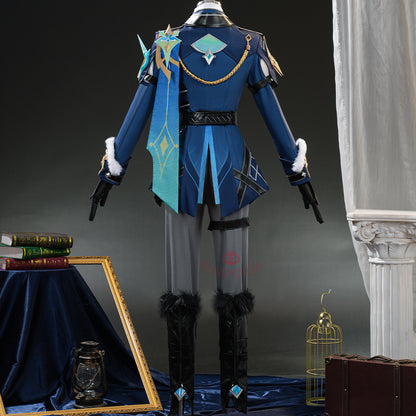 Gvavaya Game Cosplay Genshin Cosplay Aether Snezhnaya Cosplay Costume