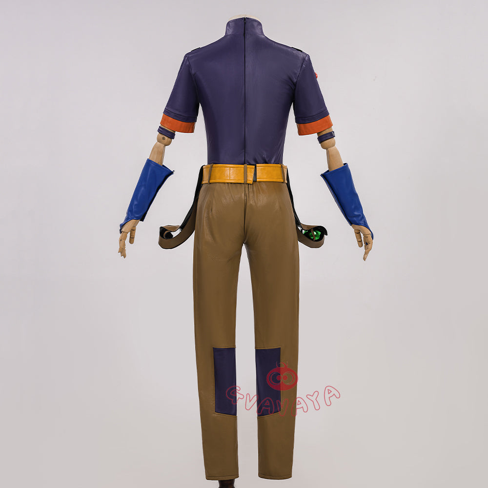 Gvavaya Anime Cosplay STILL BALL RUN Cosplay Gyro Zeppeli Cosplay Costume