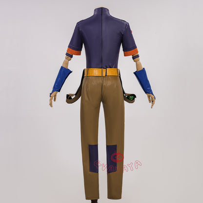 Gvavaya Anime Cosplay STILL BALL RUN Cosplay Gyro Zeppeli Cosplay Costume