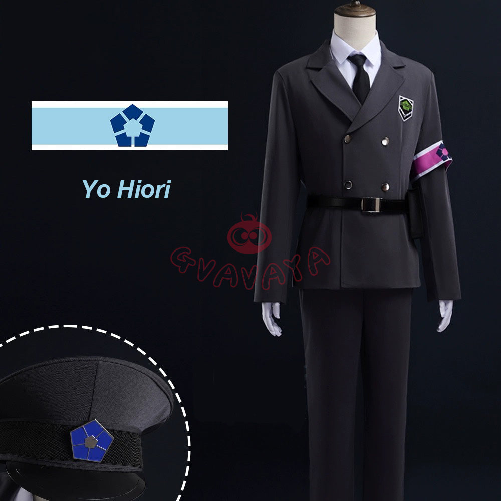 Gvavaya Anime Cosplay BLUE LOCK Cosplay Costume Police Uniform Suit