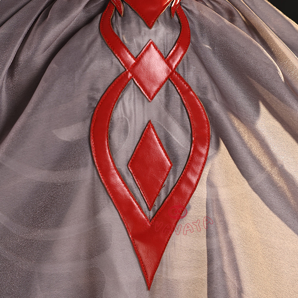 Gvavaya Game Cosplay Genshin Impact Cosplay The Ruler of Death Ronova Cosplay Costume