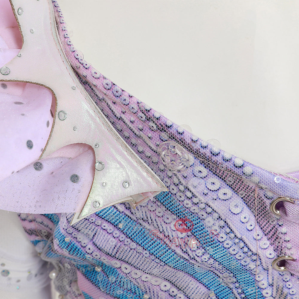 Gvavaya Anime Cosplay Witch Cosplay Glinda‌ Blue Gown Cosplay Costume