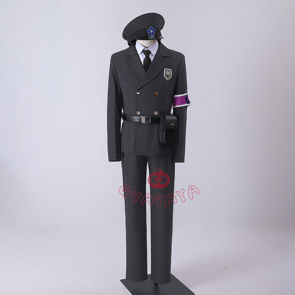 Gvavaya Anime Cosplay BLUE LOCK Cosplay Costume Police Uniform Suit