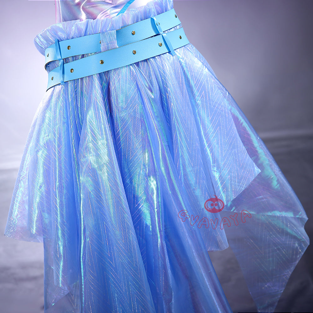 Gvavaya Game Cosplay MR Luna Snow‌ Disco Pop Cosplay Costume