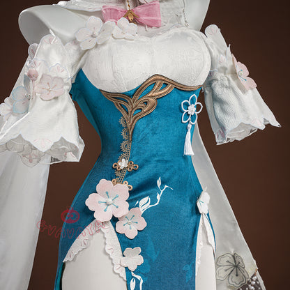 Gvavaya Game Cosplay Honkai: Star Rail Cosplay Ruan Mei Plumblossom Letter Cosplay Costume