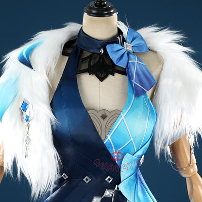 Gvavaya Game Cosplay Genshin Impact Yelan Tranquil Banquet Outfit Yelan Cosplay Costume