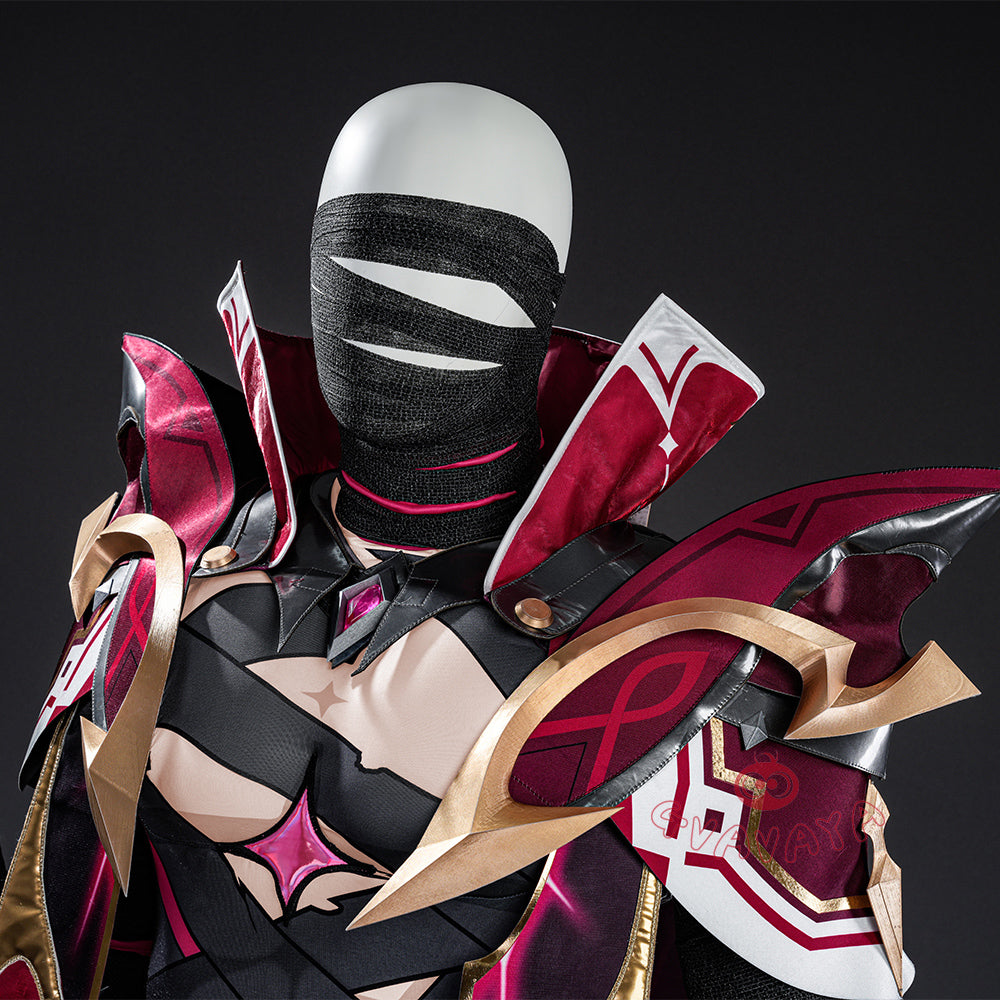 Gvavaya Game Cosplay Genshin Impact Cosplay Rerir(Rächer of Solnari) Cosplay Costume