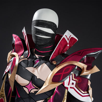 Gvavaya Game Cosplay Genshin Impact Cosplay Rerir(Rächer of Solnari) Cosplay Costume