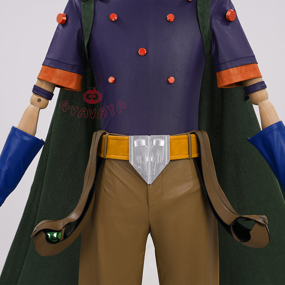 Gvavaya Anime Cosplay STILL BALL RUN Cosplay Gyro Zeppeli Cosplay Costume
