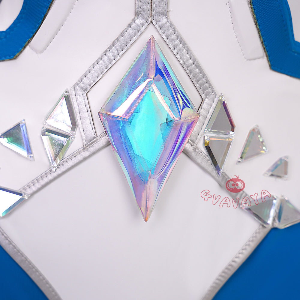 Gvavaya Game Cosplay White Queen Cosplay Emma Frost Cosplay Costume A