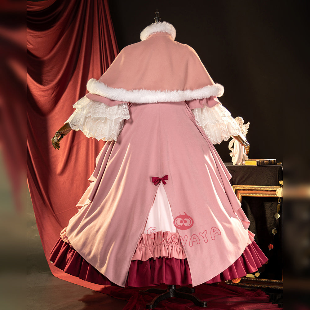 Gvavaya Cosplay GOSICK Cosplay Costume Victorique De Blois Pink Dress Suit Cosplay