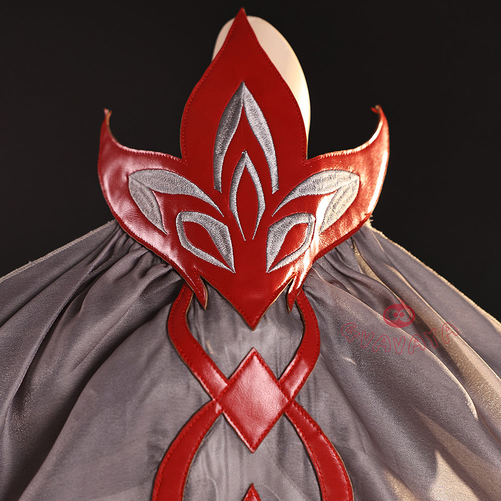 Gvavaya Game Cosplay Genshin Impact Cosplay The Ruler of Death Ronova Cosplay Costume