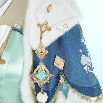 Gvavaya Game Cosplay Genshin Vesna Cosplay Costume