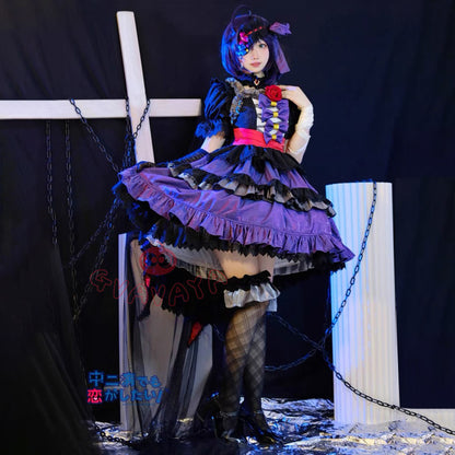 Gvavaya Anime Cosplay Love, Chunibyo & Other Delusions Cosplay Costume Rikka Takanashi Cosplay