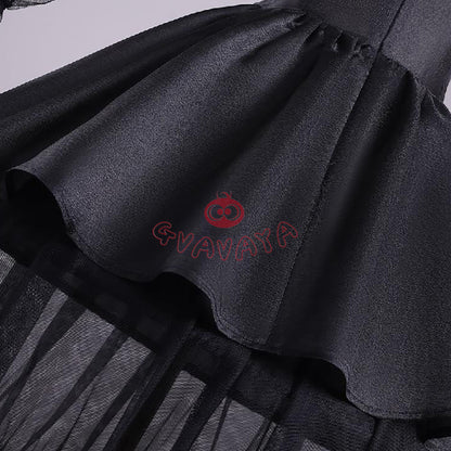 Gvavaya Movie Cosplay Wednesday Party Dress Wednesday Cosplay Halloween Costume