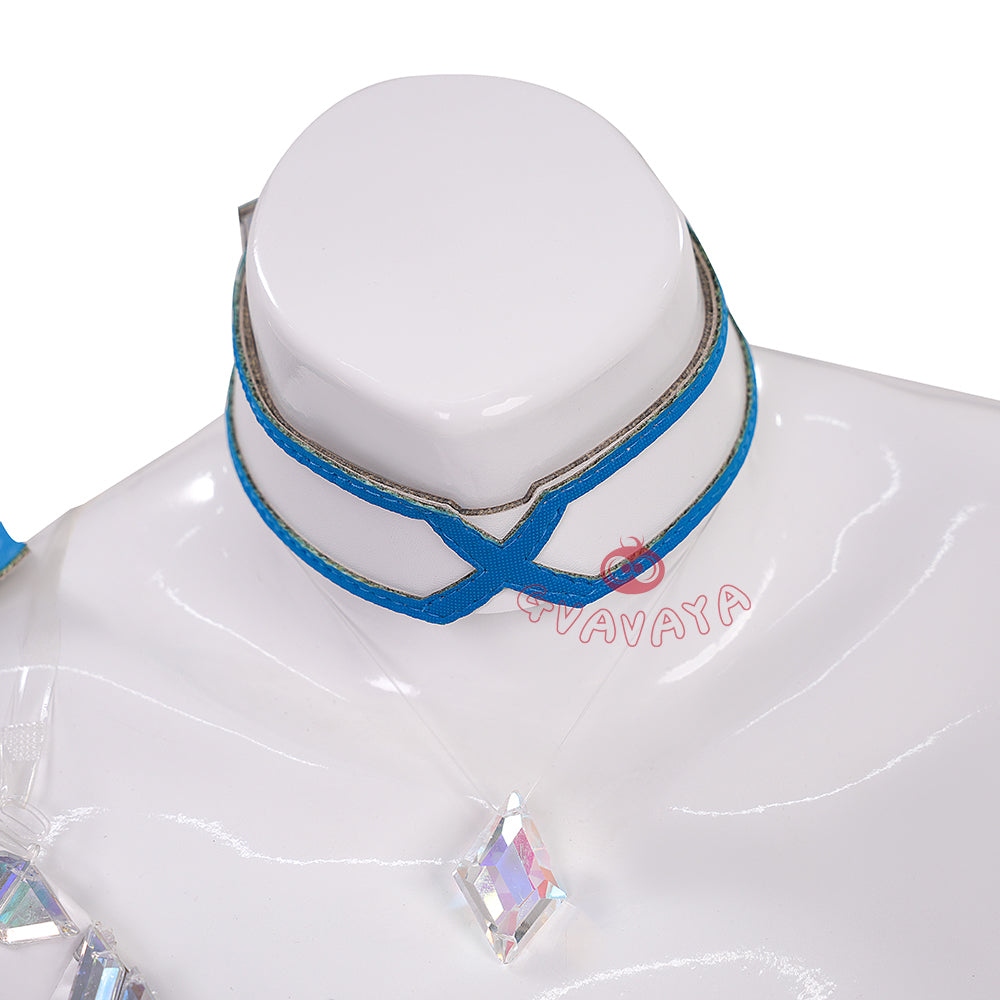 Gvavaya Game Cosplay White Queen Cosplay Emma Frost Cosplay Costume A