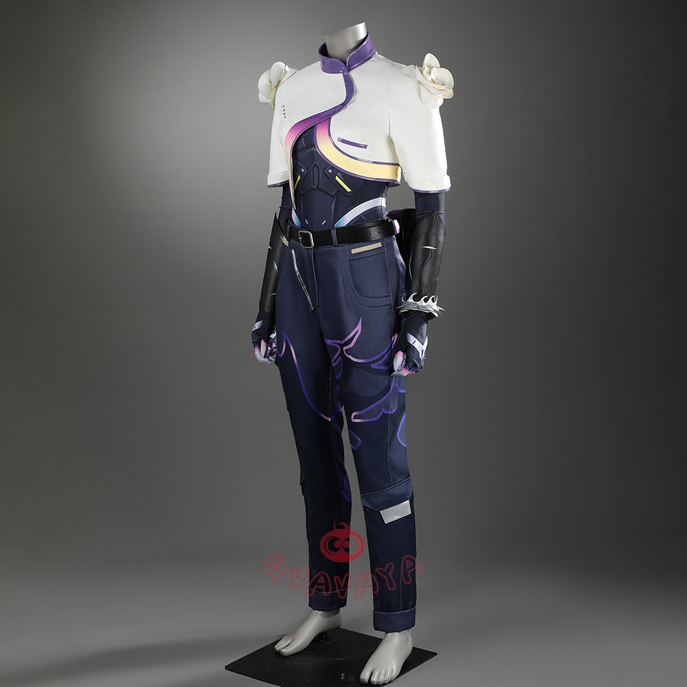 Gvavaya Game Cosplay Valorant Vyse Cosplay Costume Valorant Vyse Cosplay